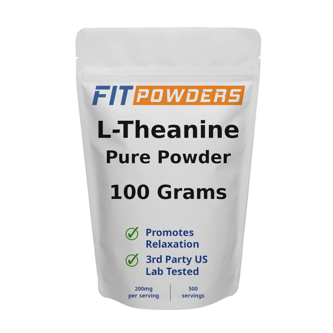 FitPowders L-Theanine Powder 3.5 oz