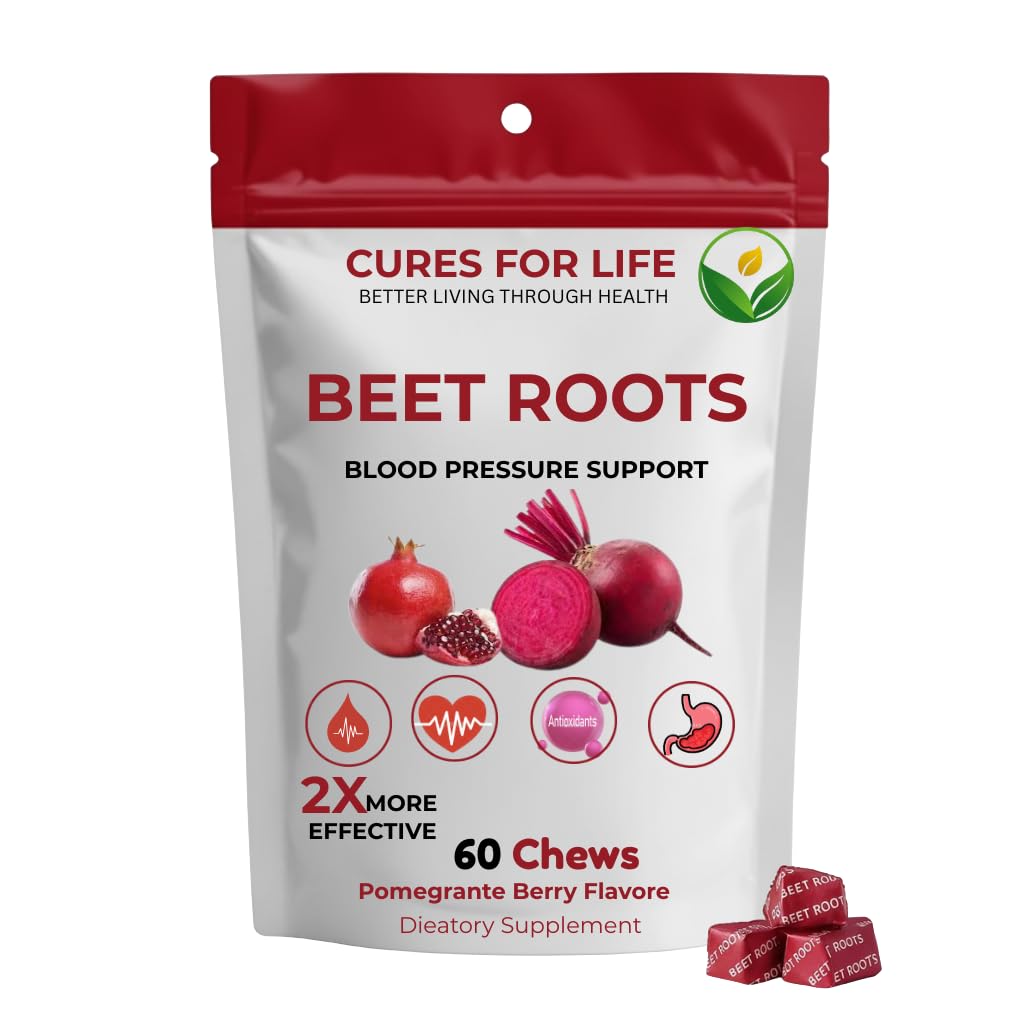 Cures For Life Beet Root Powder Energy Supplement 60 Count