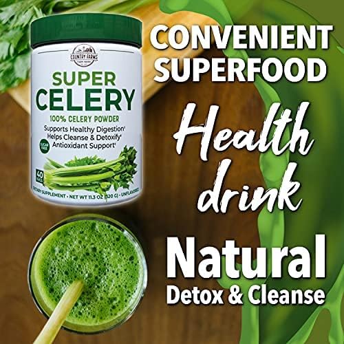 Country Farms Super Celery Powder, Powder, 1 Count