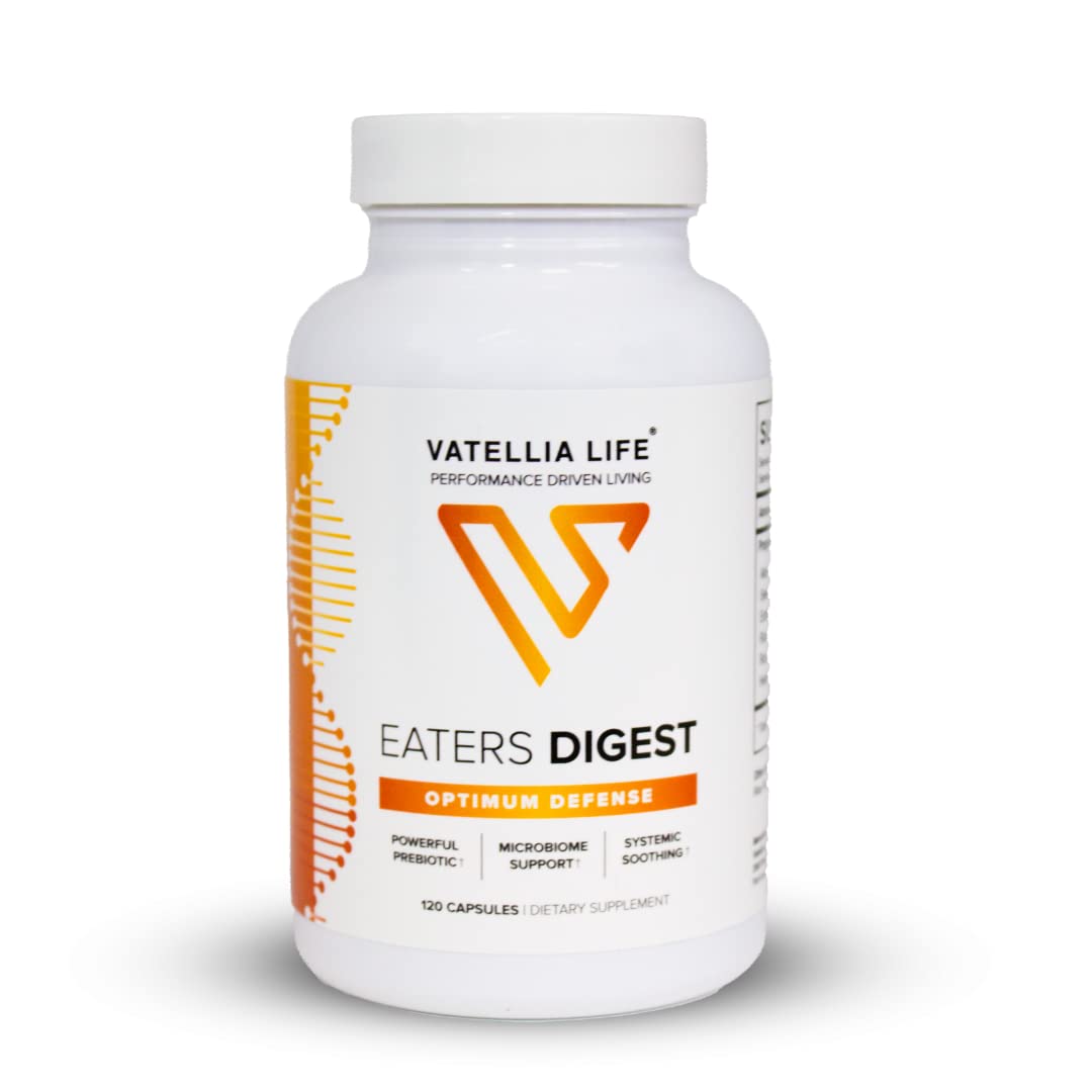 Vatellia Life Prebiotic Probiotic Digestive Support Capsule 120 Count