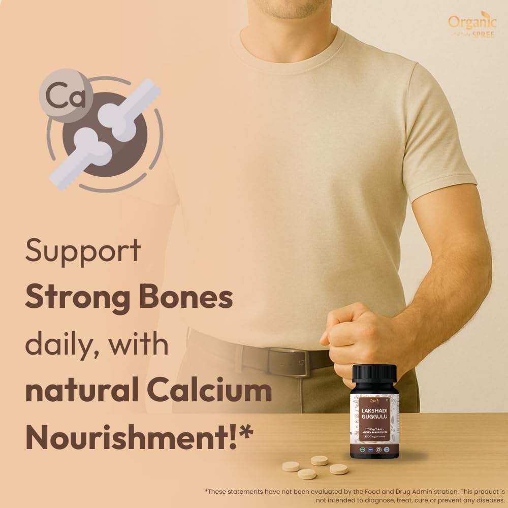 ORGANIC SPREE Lakshadi Guggulu Tablets 240