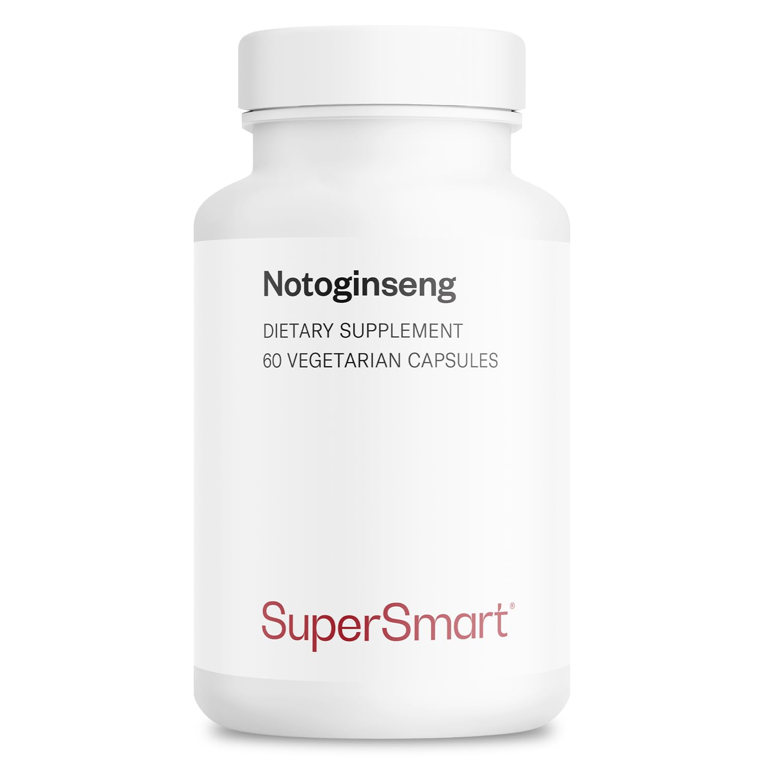 Supersmart Panax Notoginseng 400mg per Day (75% Notoginsenosides) 60 Vegetarian Capsules