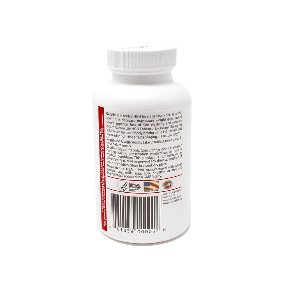 Carson Life Enhancer Tablet 60 Count