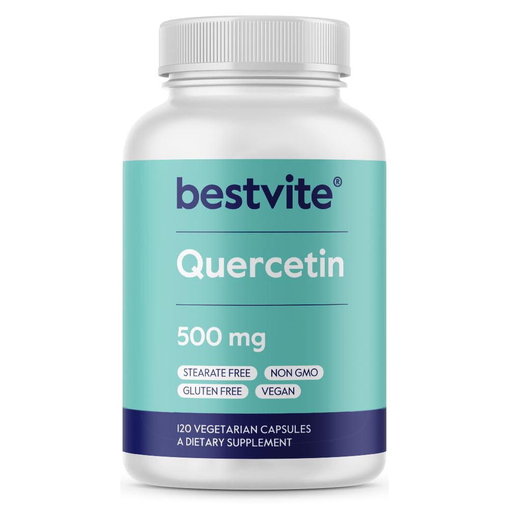 BESTVITE Quercetin 500mg Capsule 120 Count
