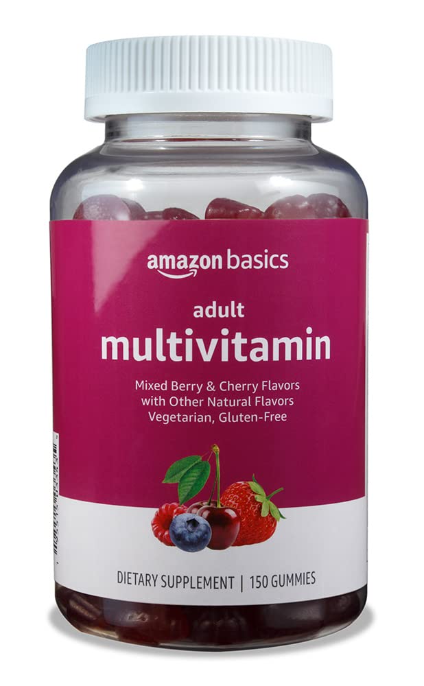 Amazon Basics Adult Multivitamin Gummies 150 Count