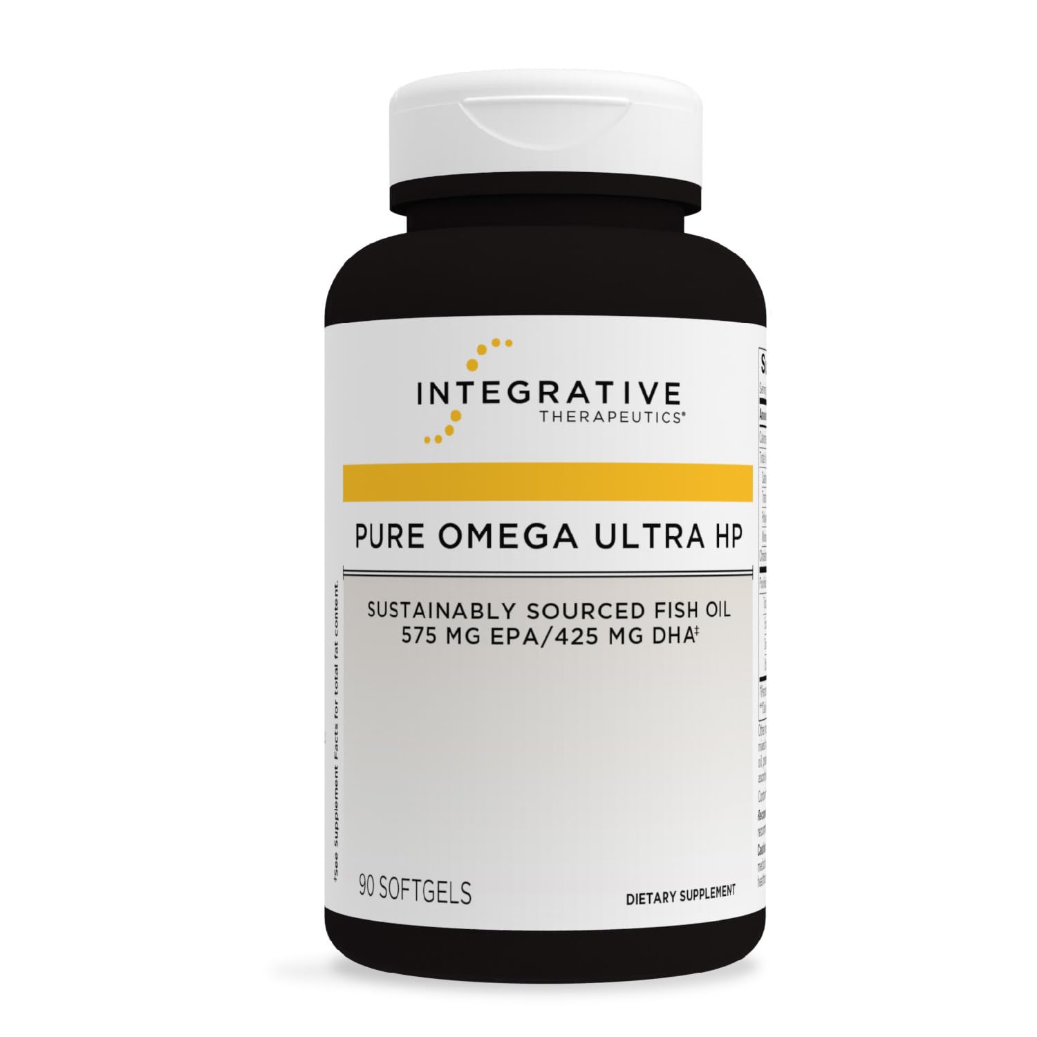Integrative Therapeutics Pure Omega Ultra HP 1392 mg Omega-3 Fish Oil Softgel 90 Count
