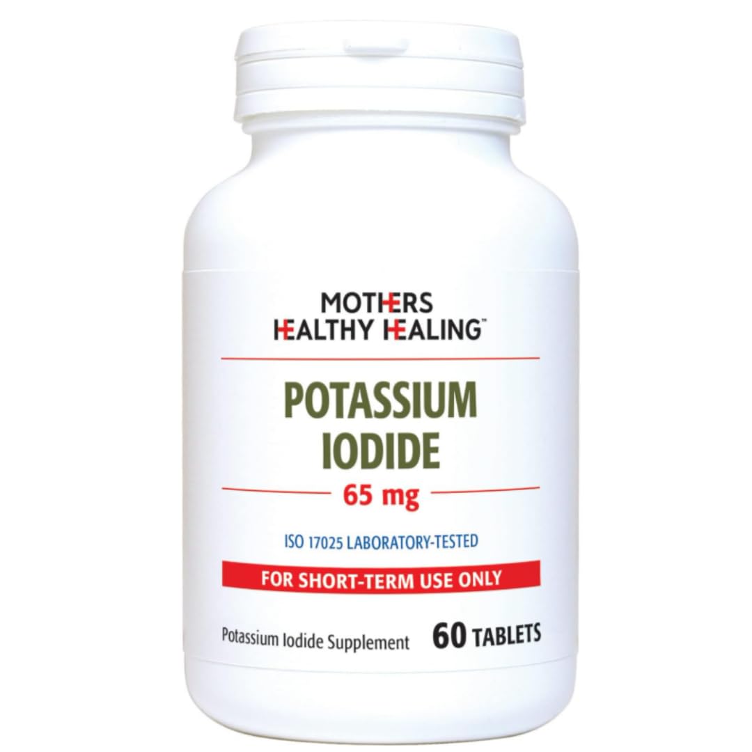 Mothers Healthy Healing Potassium Iodide Tablet Supplement 60 Tablets