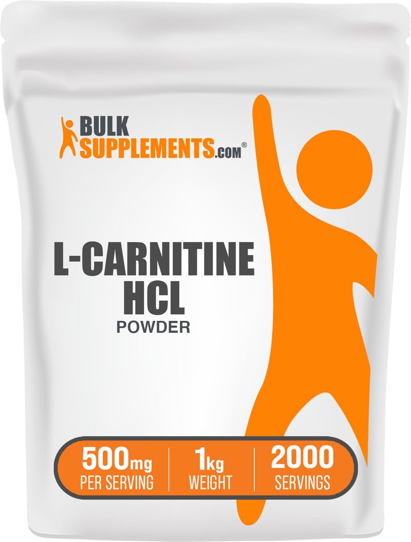 BulkSupplements L-Carnitine HCl Powder, 35.27 oz