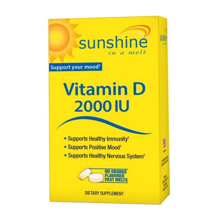 Windmill Vitamin D3 2000 IU, 60 Tablets