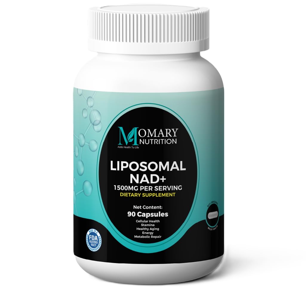 MOMARY NUTRITION Liposomal NAD+ Supplement Capsule 90 Count