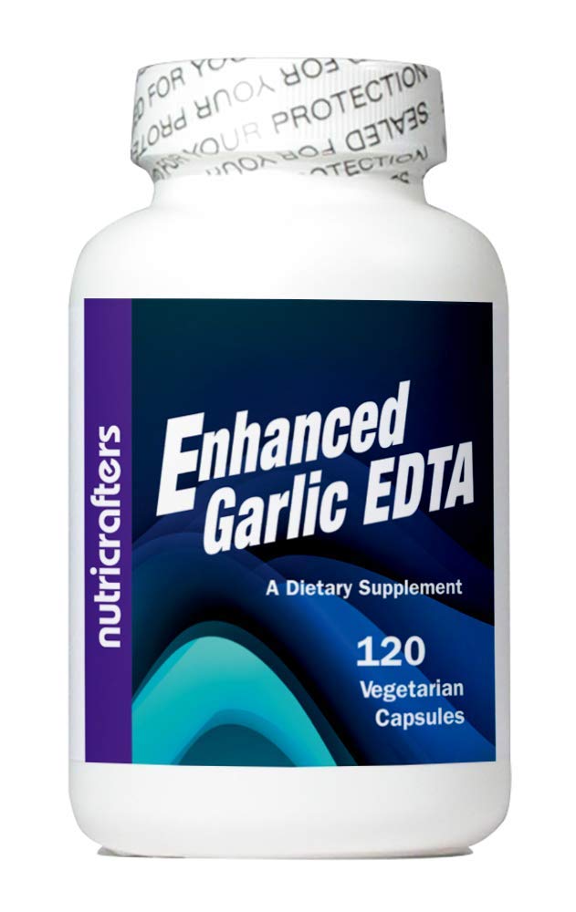 NutriCrafters Enhanced Garlic EDTA Capsules 120 Capsules
