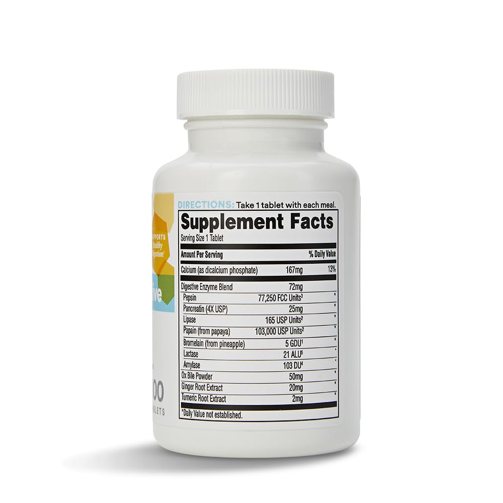 365 by Whole Foods Market Digestive Daily Formula 100 Tablets