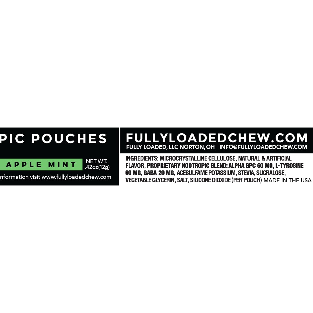 Fully Loaded Bullseye Alpha Nootropic Capsules (Apple Mint) 75 Capsules