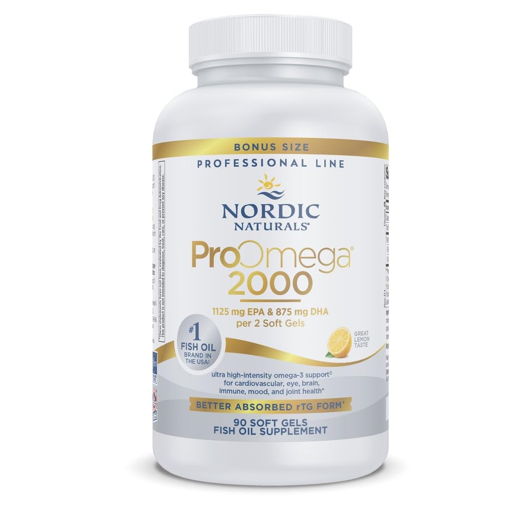 Nordic Naturals ProOmega 2000 Softgel, 90