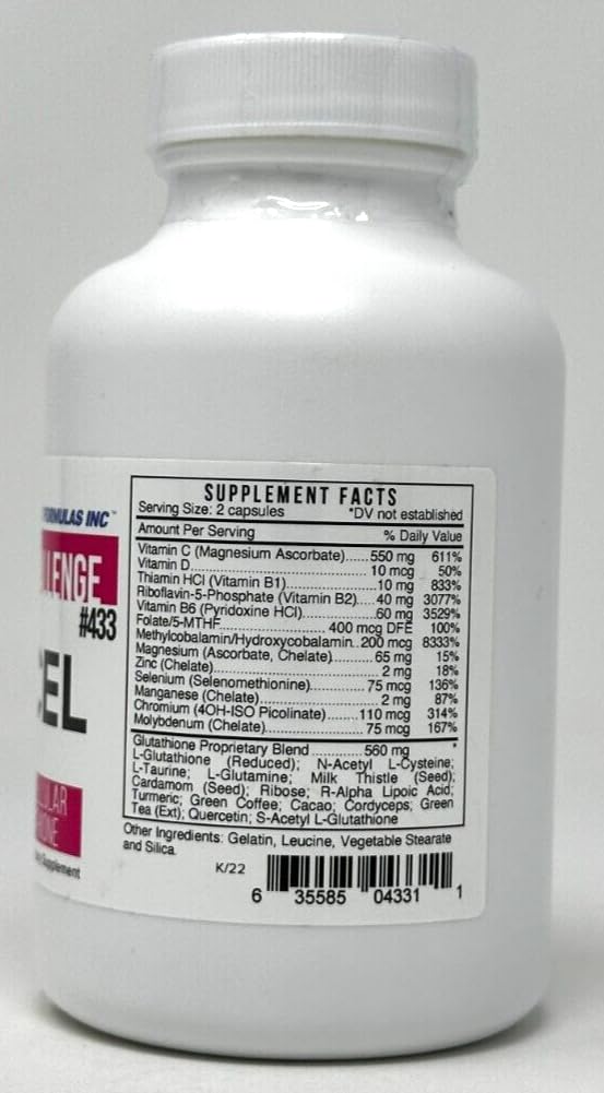 Systemic Formulas #433- GCEL Capsule 120
