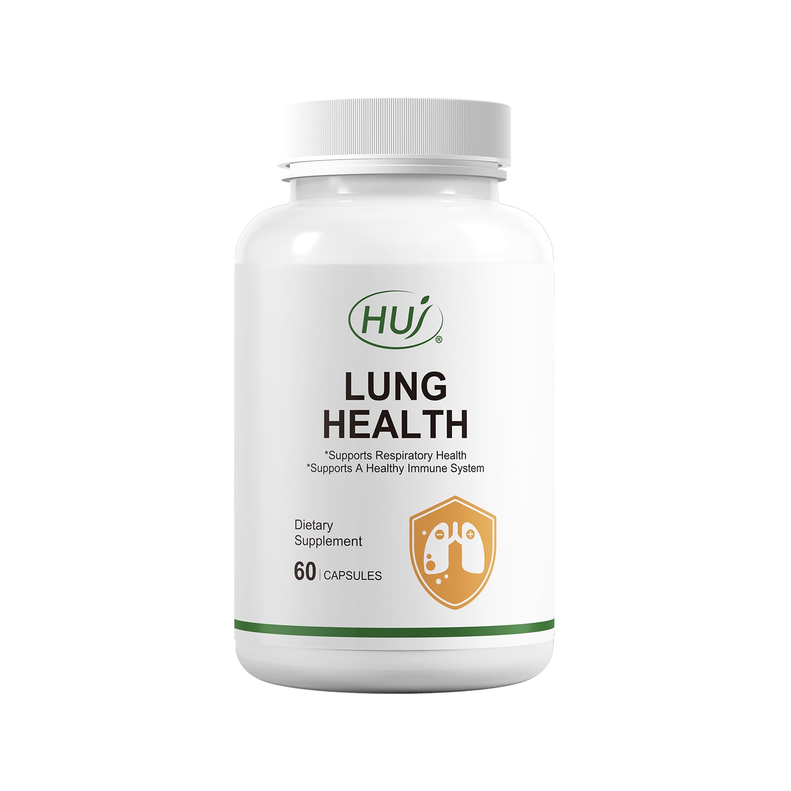 HUJ Lung Health Supplement Capsule, 60 Capsules