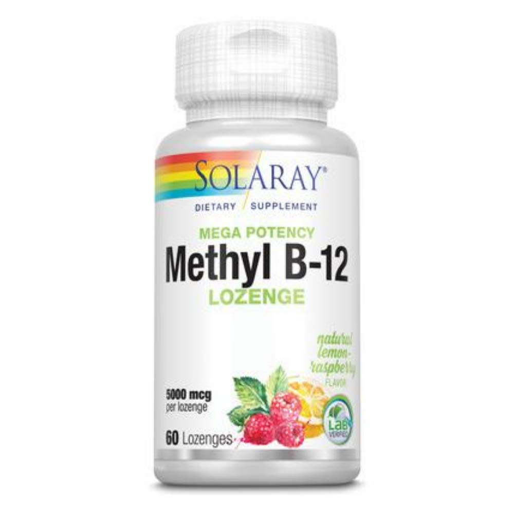SOLARAY Methyl B12 Lozenge 60 Count