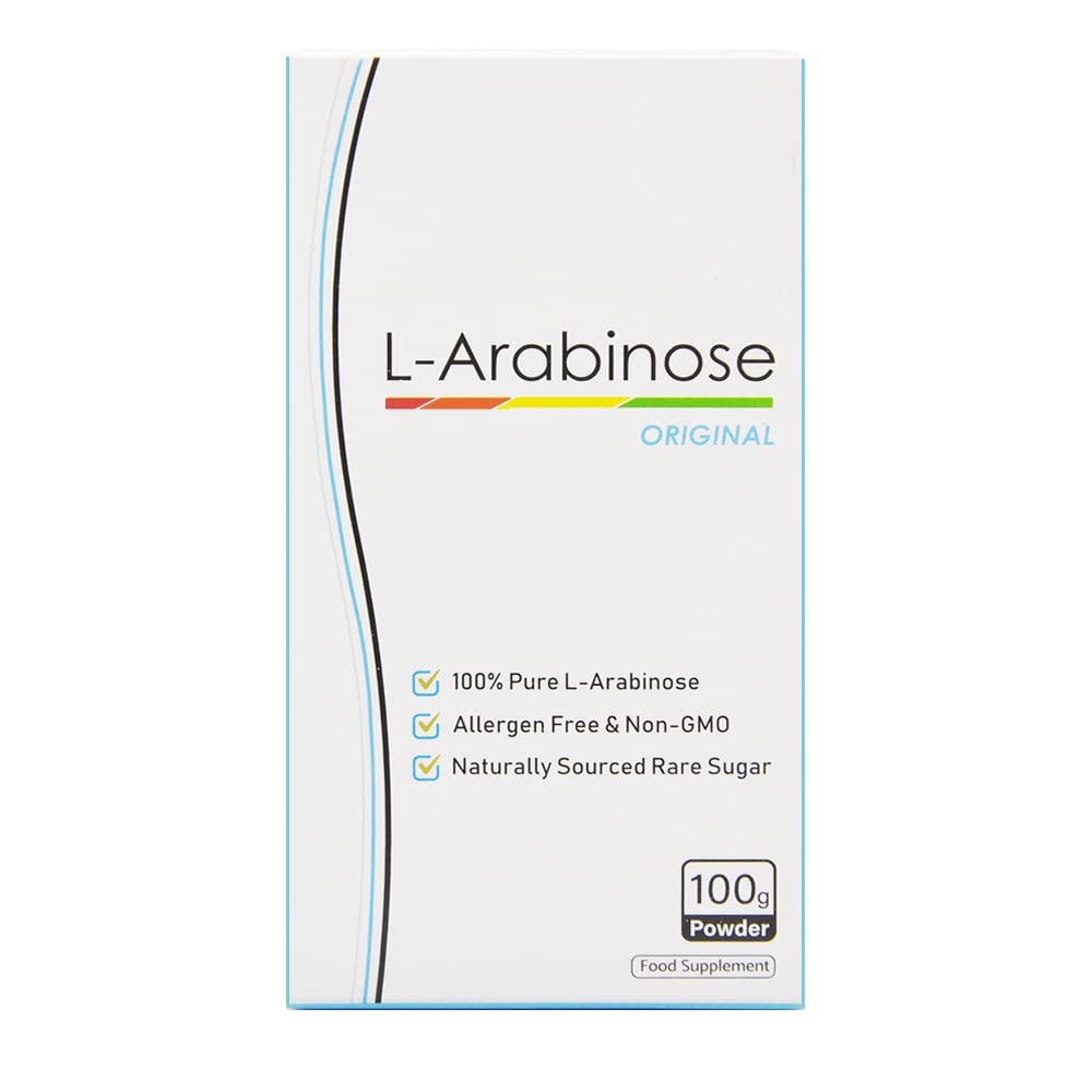 SC Nutra L-Arabinose Original Powder - Sugar Alternative, 3.53 Ounce
