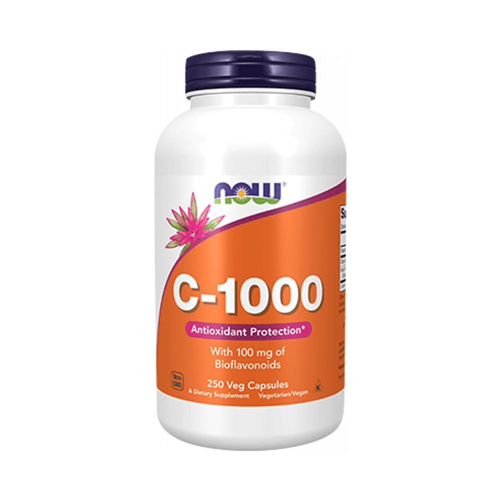 NOW Foods Vitamin C-1000 250 Capsules