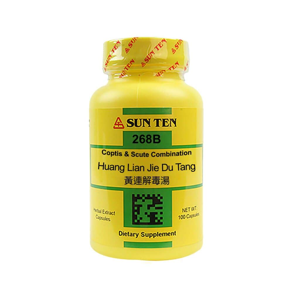 Sun Ten Coptis & Scute Combination Capsules, 100 Capsules