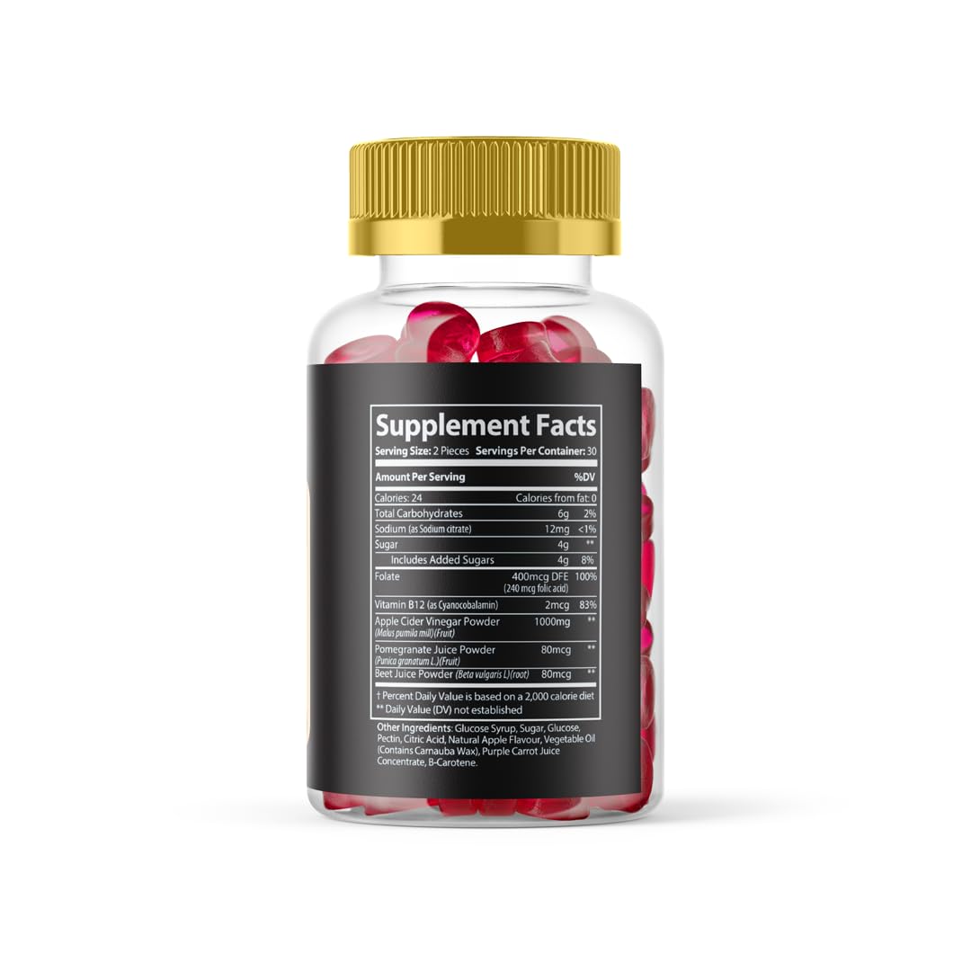 Vitamin Evo Iron Booster Gummies, 60 Gummies
