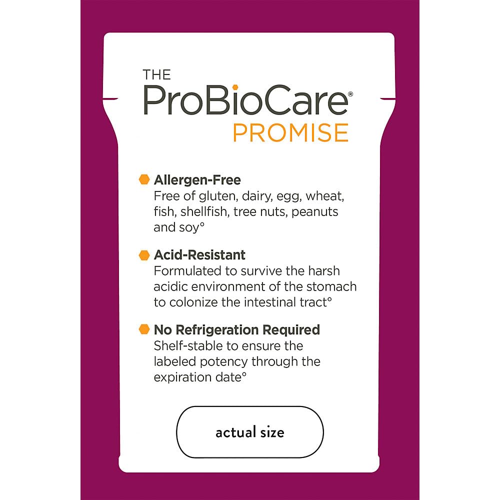 ProBioCare WomenaTMs Once Daily Probiotic for Digestive Health 100 Billion CFU, Capsule, 30 Count
