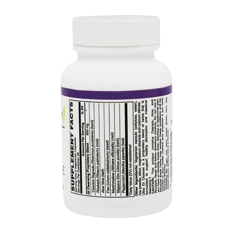 BariatricPal Ultra GI Cleanse Vegetarian Capsules, 60 Count