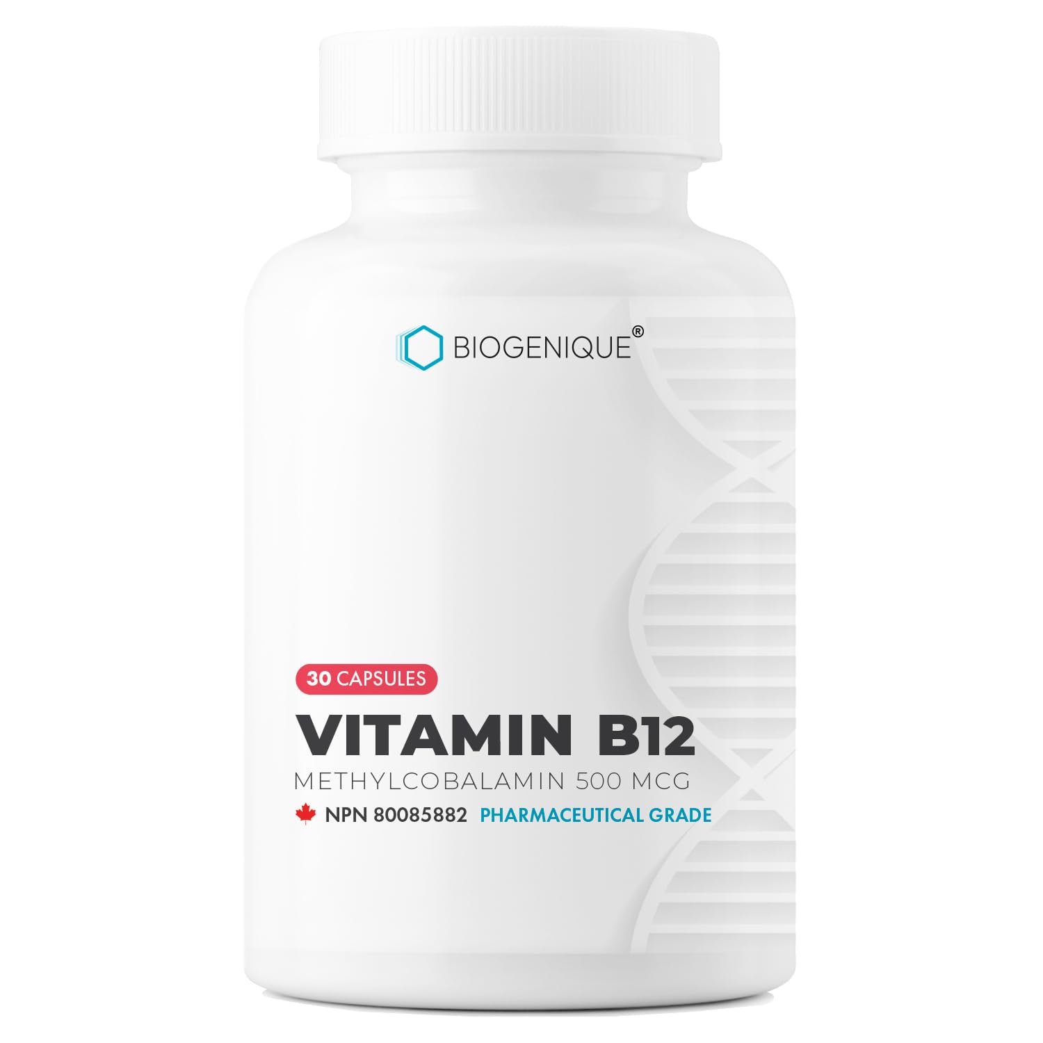Biogenique Vitamin B12 Methylcobalamin Capsule, 30 Capsules