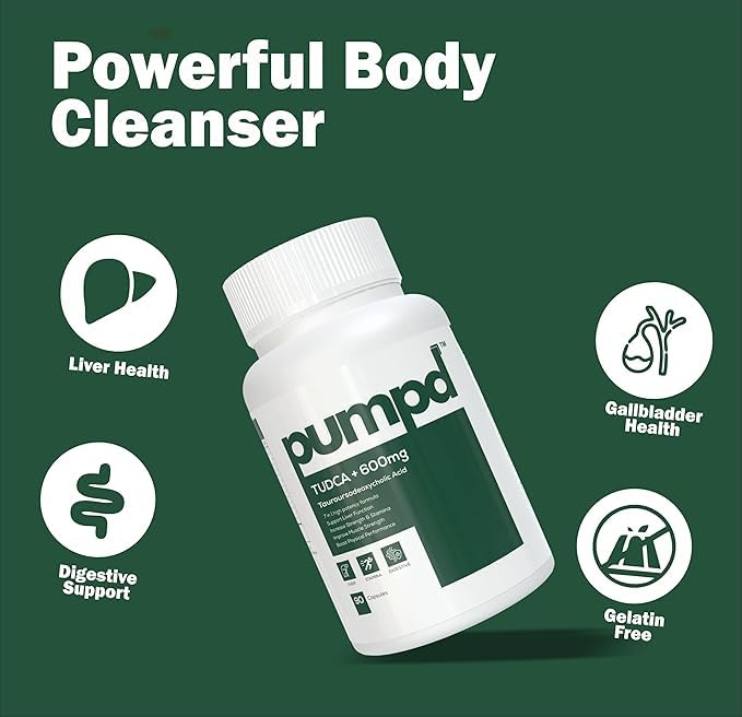 Generic Tudca 600mg Liver Detox Supplement 90 Capsules