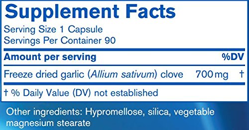 Pharmax Garlic Freeze Dried Capsules 1 Count