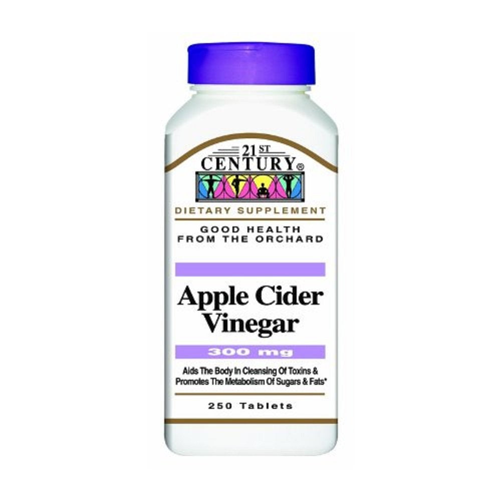 21st Century Apple Cider Vinegar 300 mg, 1500 Tablets