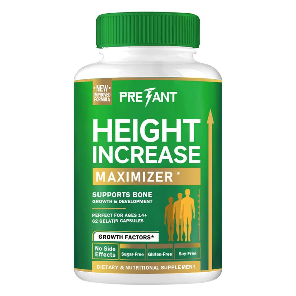 PRETANT Ashwagandha Supplement, Calcium Vitamin & Lysine Extra Strength, Bone and Muscle Health Supplement, 62 Capsules