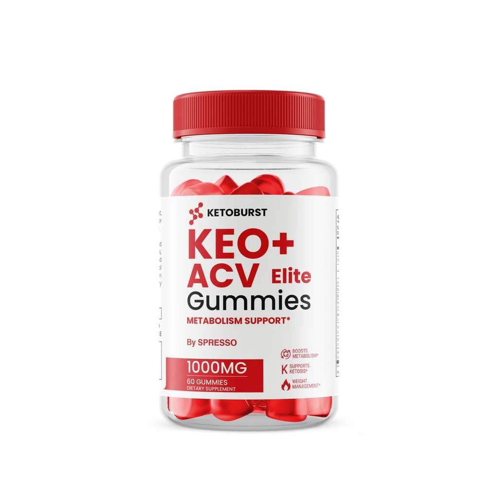 SPRESSO KetoBurst Gummies 60 Count