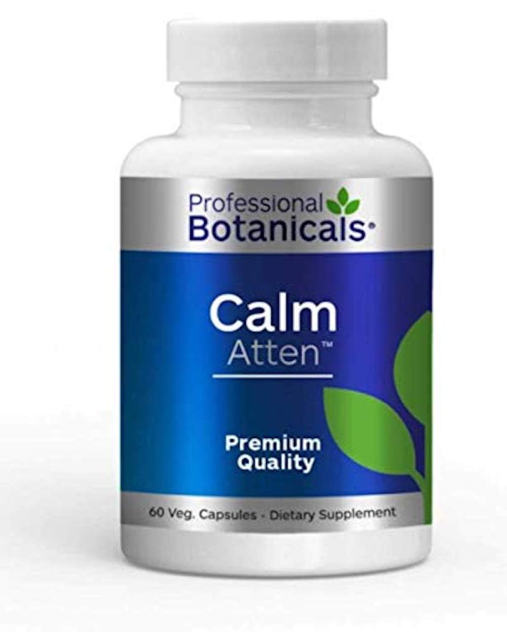 Professional Botanicals Calm Attention Natural Attention and Mood Support with Rosemary, Vitamin B6, Gotu Kola, Focus, Relaxation, and Concentration Aid, 60 Veg Capsules
