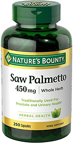 Nature's Bounty Saw Palmetto 450 mg 500 Capsules