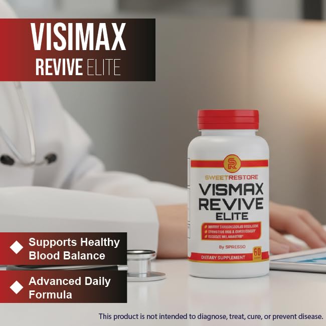 SPRESSO Vismax Revive Elite Capsules, 120 Capsules