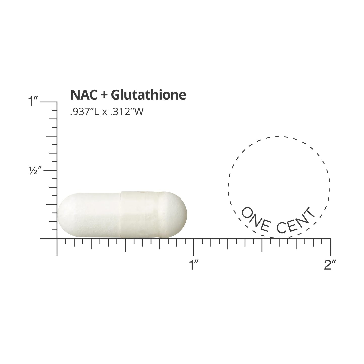 DOCTORS' PREFERRED N-Acetyl L-Cysteine (NAC) + Glutathione Capsule, 30 Count