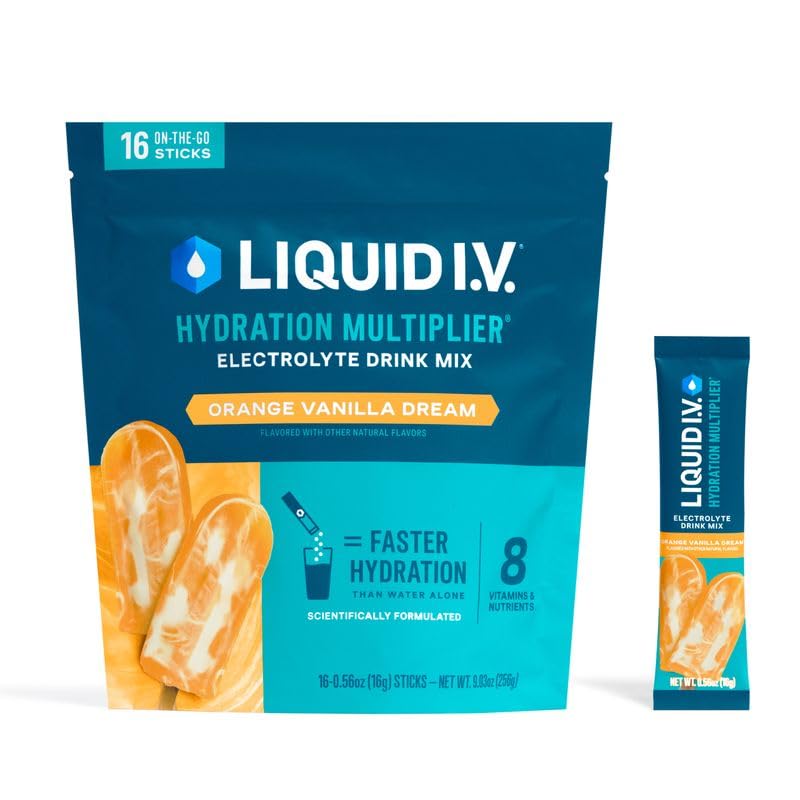 Liquid I.V. Hydration Multiplier Powder Orange Vanilla Dream 9.03