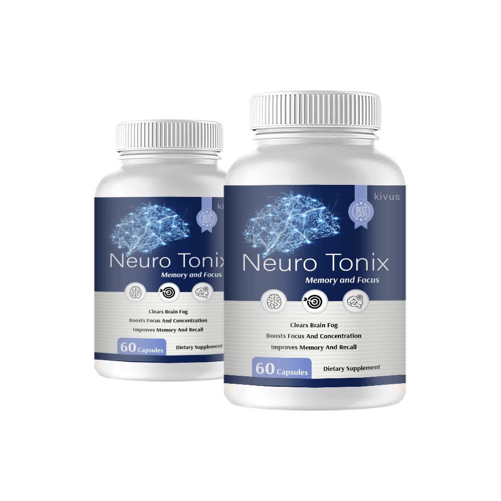 Kivus Neuro Tonix Memory & Focus, 120 Capsules
