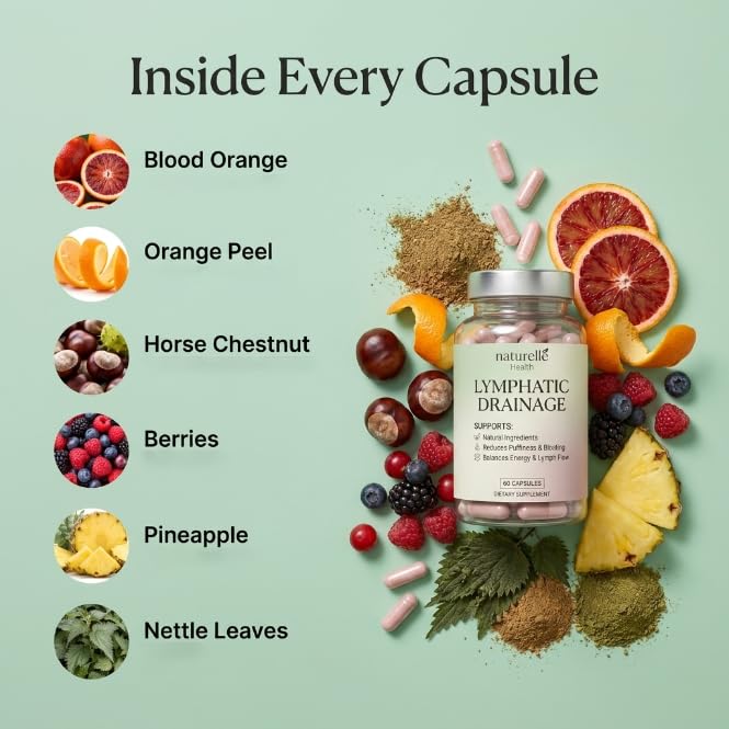 Naturelle Health Lymphatic Drainage 1 Capsule