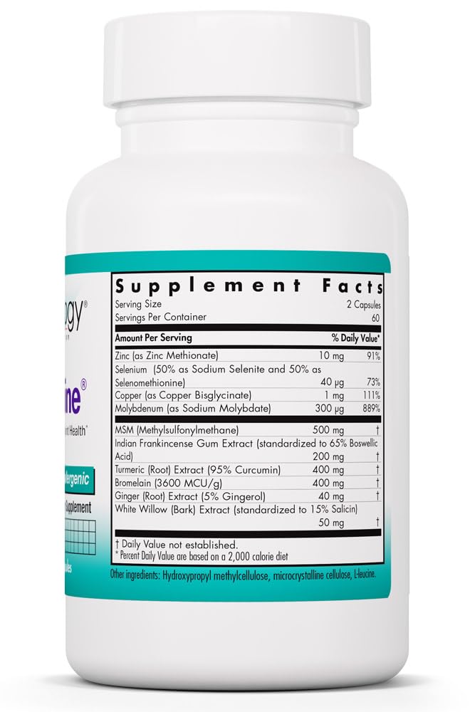 Allergy Research Group Enzocaine Capsule 120 Count