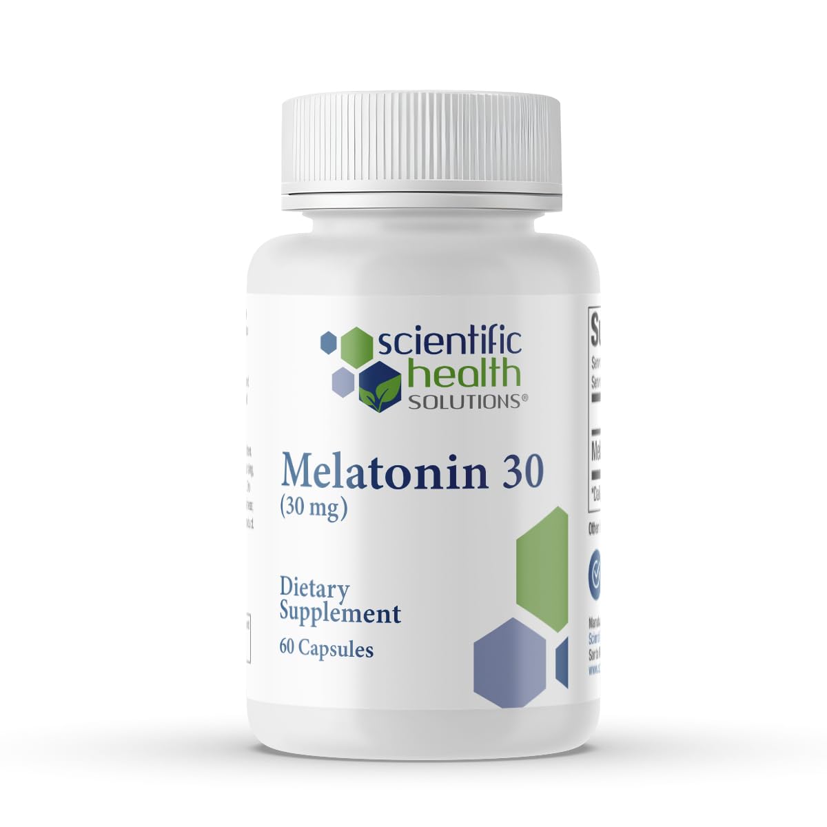 Scientific Health Solutions Melatonin 30mg Capsule, 60 Capsules