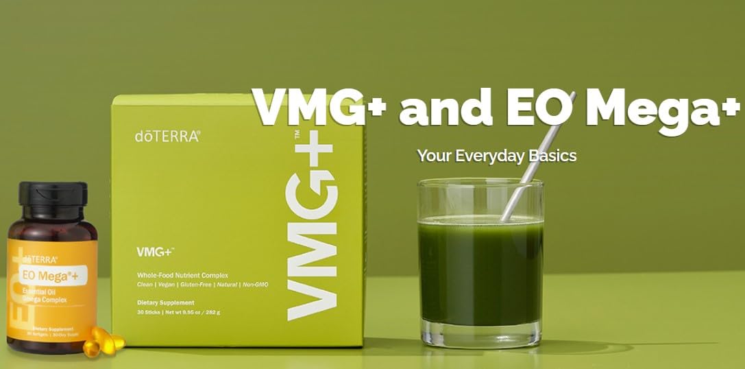 doTERRA VMG+ and EO Mega+ Softgels, 2-Count