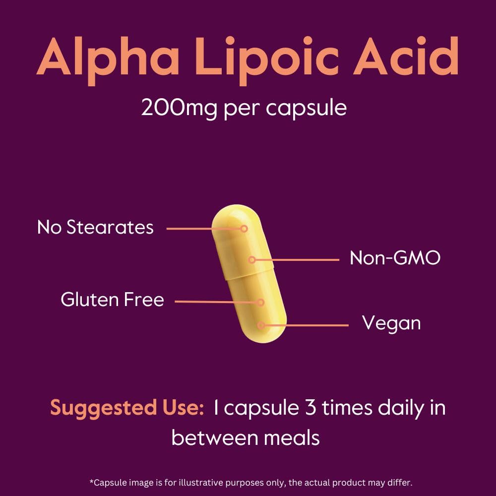 BESTVITE Alpha Lipoic Acid 200mg Capsule 240 Capsules