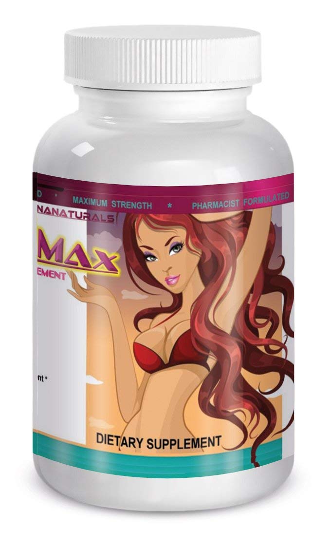 MARINANATURALS CURVIMAX Female Breast Enhancement and Enlargement Pills, 60 Tablets