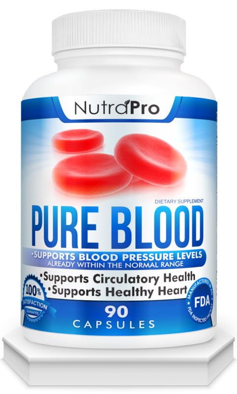 NutraPro Blood Pressure Supplements Capsules 90 Count