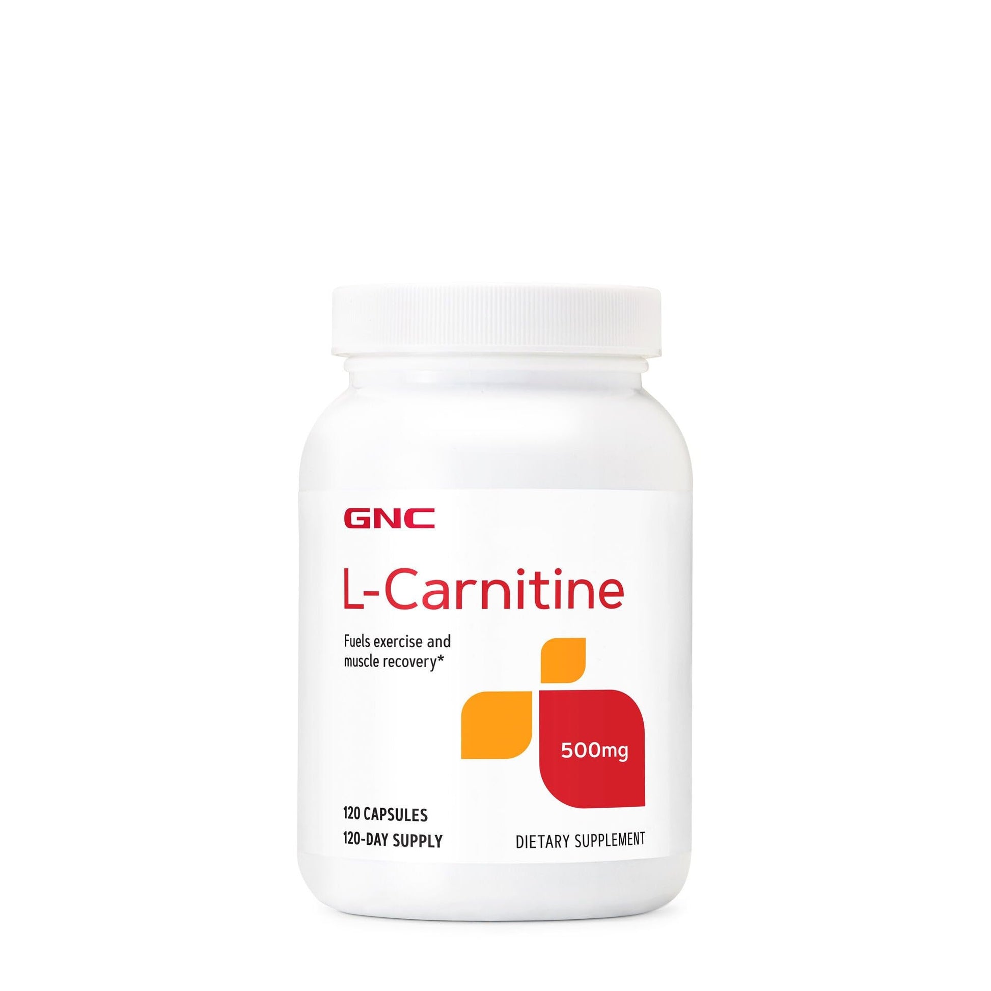 GNC L-Carnitine 500mg Capsule, 120 Count