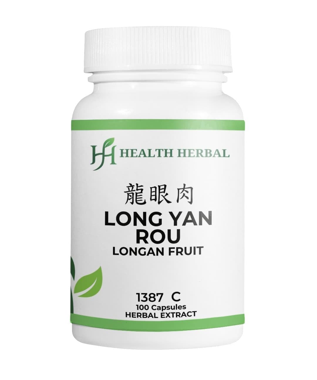 Health Herbal Long Yan Rou/Longan Fruit, 100 Capsules