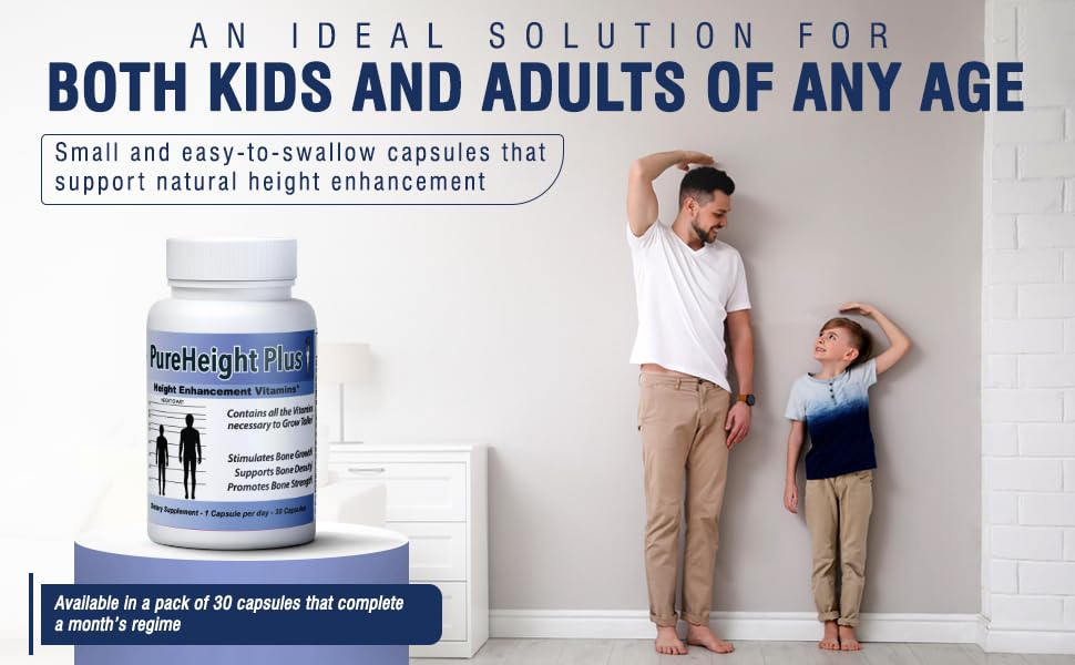 Pure BioTechnologies PureHeight Plus Capsule, 30 Count