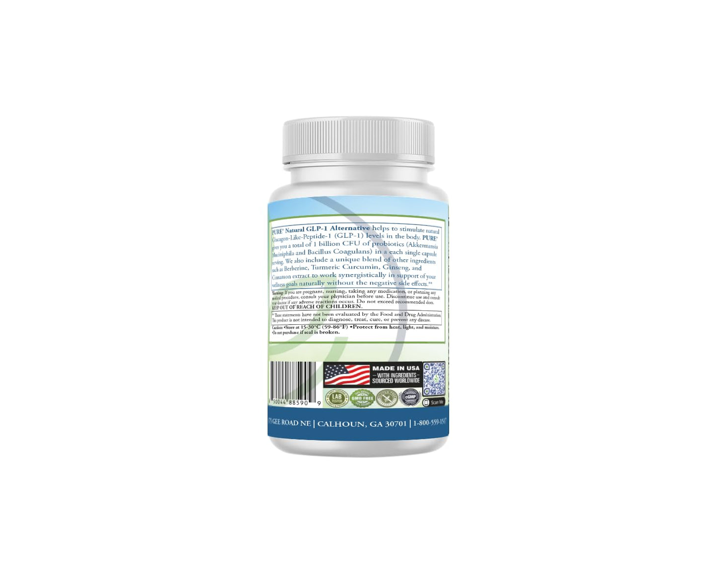 PURE GLP-1 Support 30 Capsules